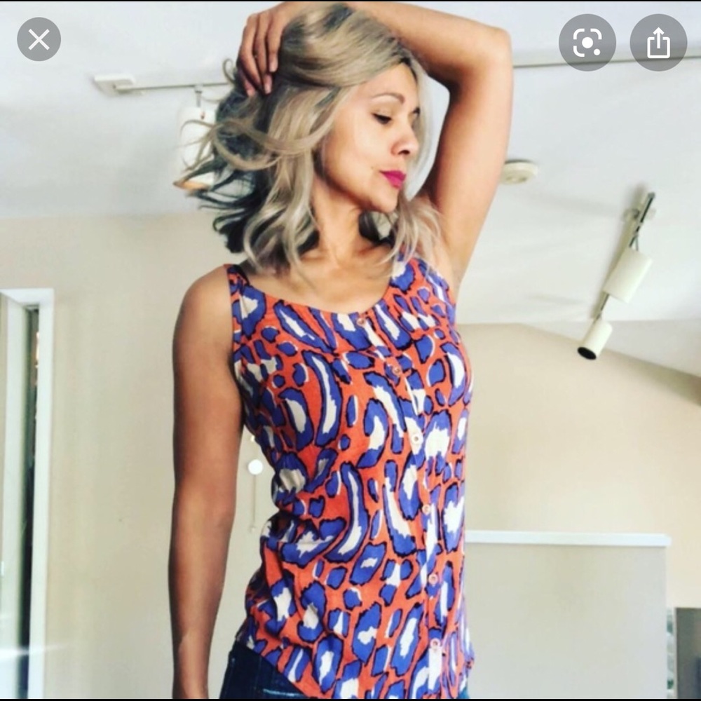Cabi Isla Animal Print Cami Tank, NWOT, #5040